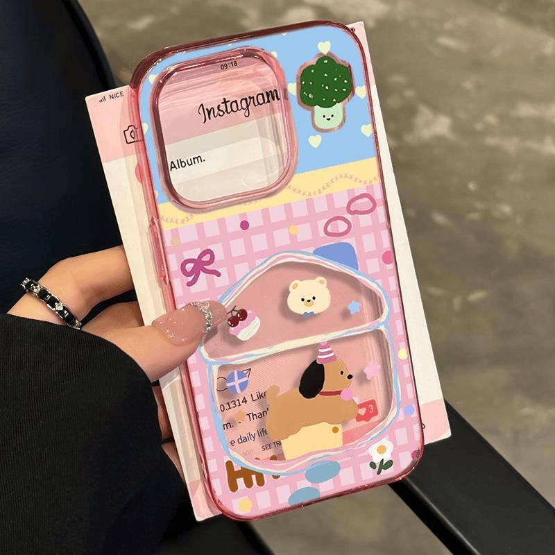 Bear House Dazzle Case Hp Vivo Y05 V60 Lite Y400 V60 V50 Lite Y19S Pro Y29 Y28 Y27 5G V40 Lite Y12S 