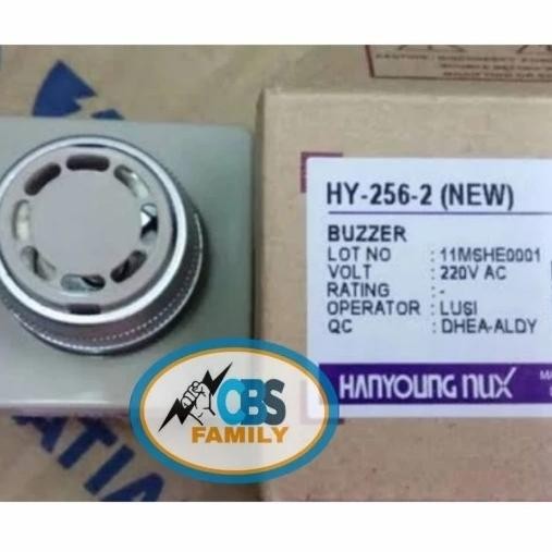 Hanyoung Buzzer Panel Hy256 / Buzzer 220Vac / Buzzer 24Vdc