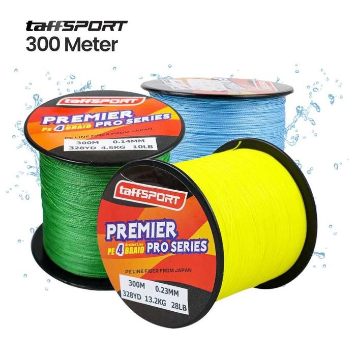 RST - FISHING LINE THREAD PE 4 100% BRAIDED JAPAN 300M PROBEROS 0.33MM
