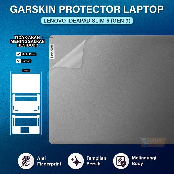 Lenovo Ideapad Slim 5 14" 14IMH9 Gen 9 Garskin Anti-Scratch Body Skin Protector ไวนิลพรีเมี่ยม