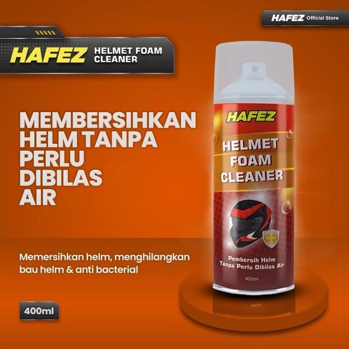 HAFEZ HELMET FOAM CLEANER - FOAM CLEANER & ELIMINATES หมวกกันน็อค ODOR