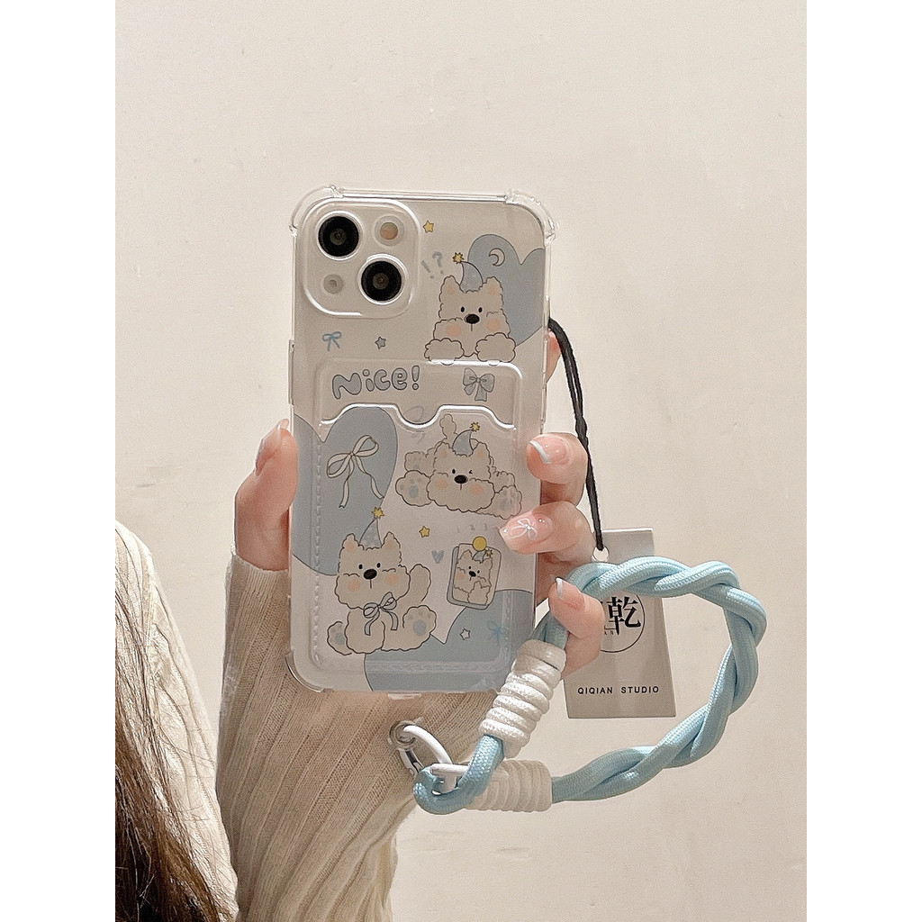 สวยผู้ถือบัตรสายล่าสุดปลอกOppo Reno 13F 13 5G A16 A60 A54 A16K A18 A5S 5F A55 A57 8Z A38 10 Pro A77S