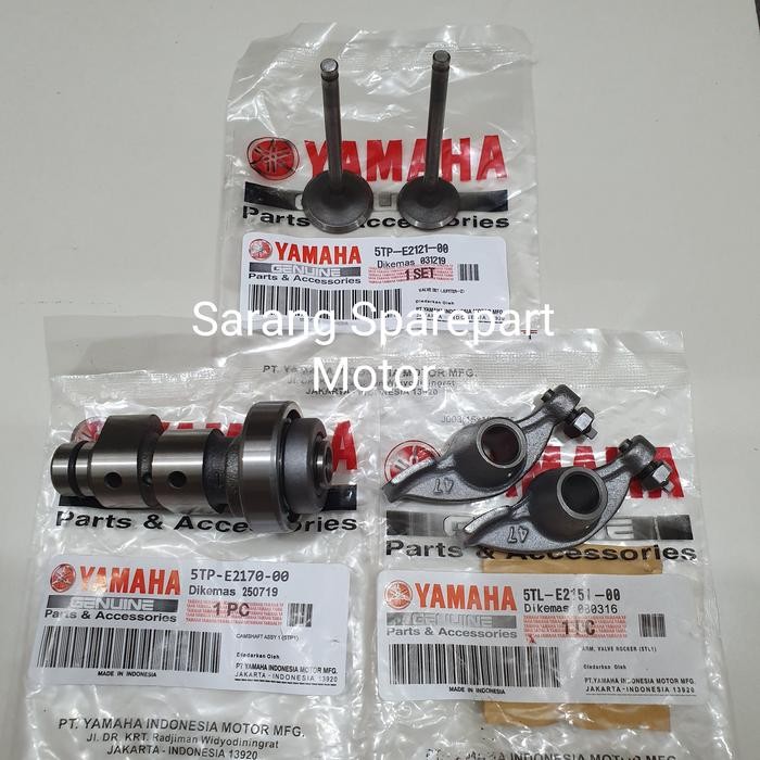 CRANKSHAFT PACKAGE + PLATUK + ชุดวาล์ว JUPITER Z VEGA R NEW 5TP