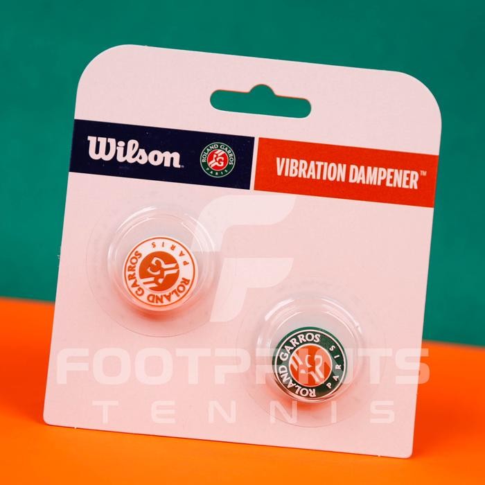Wilson Vibration Dampener Roland Garros Clay Green Tennis Damp Tennis Dampener