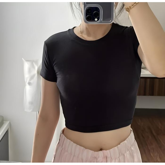 (Allthebest) เสื้อครอป SLIPKNOT LOGO FONT BAND METAL MUSIC ROCK Crop Tee Style Vintage y2k เสื้อกล้า