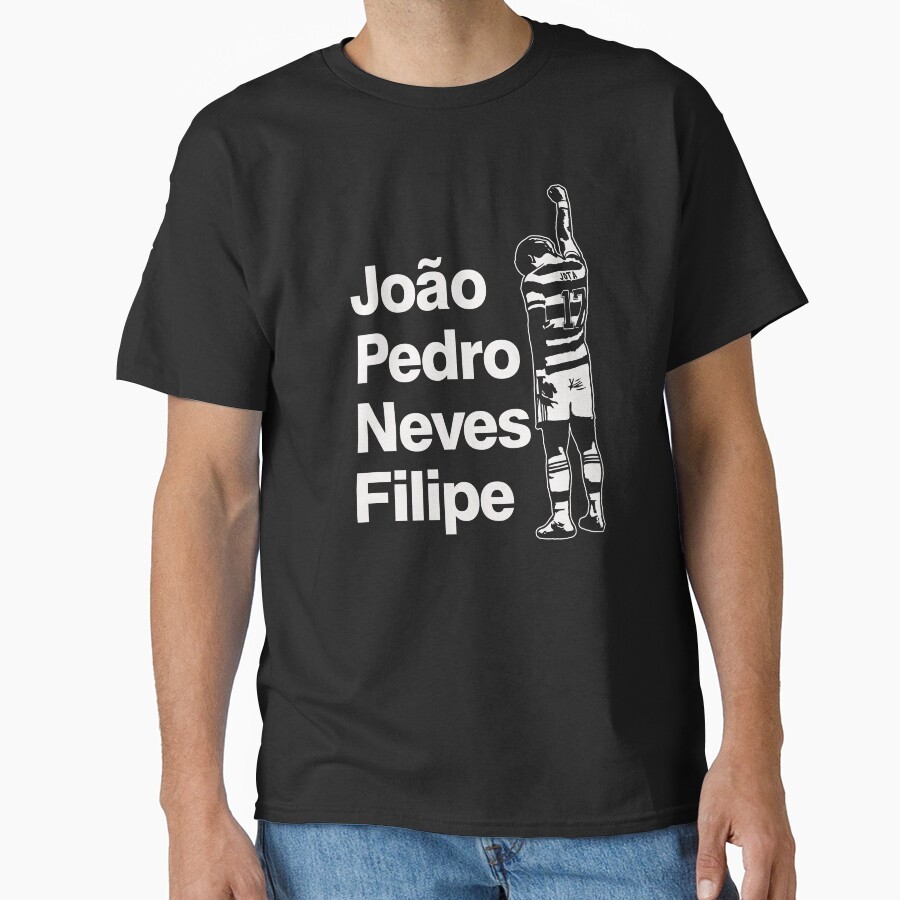 Joao Pedro JOTA - เสื้อยืดคลาสสิก Jo6410o Pedro Neves Philippines Unisex O-คอเสื้อยืดแขนสั้นพิมพ์เสื