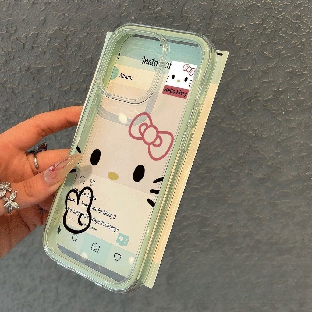 สไตล์สาวหวาน Hello Kitty การ์ตูนแฟนซี Softcase Vivo V50 Lite Y19S Y29 Y28 Y18 Y100 V29E Y17S Y27S V3