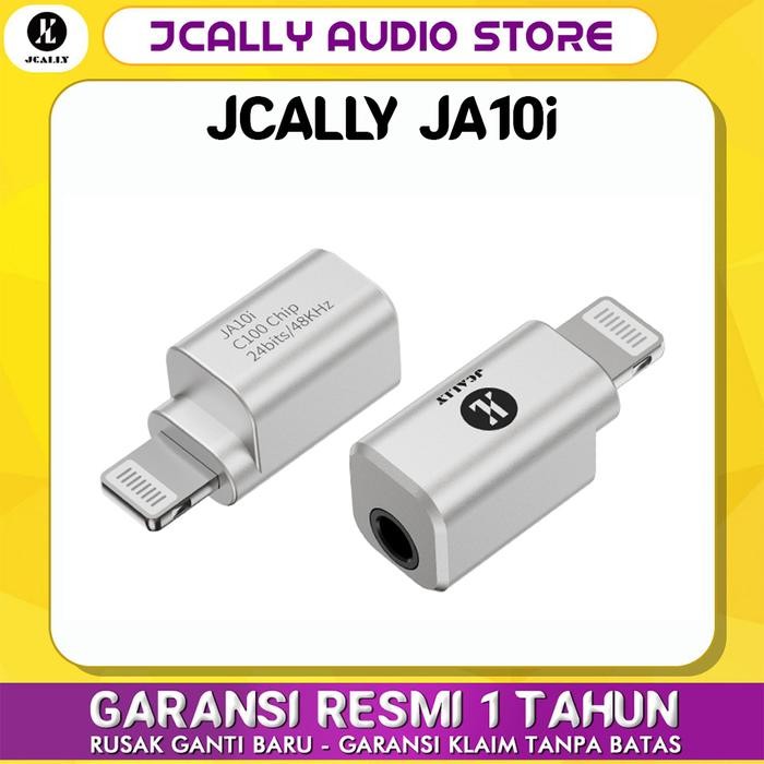 Jcally Ja10I Dac Lightning เป็นตัวแปลงเสียงแจ็ค 3.5 มม. 24 บิต/48Khz