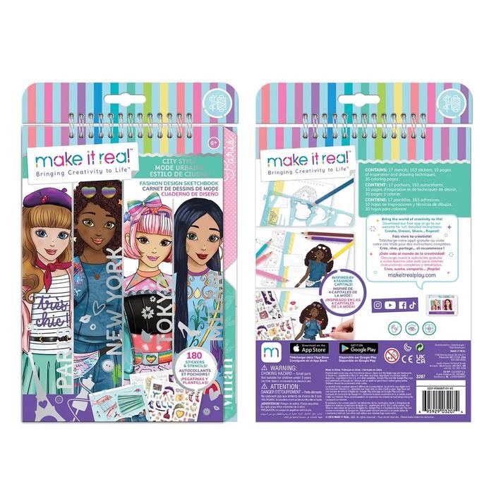(Allthebest) MAKE IT REAL SKETCHBOOK CITY STYLE 3207