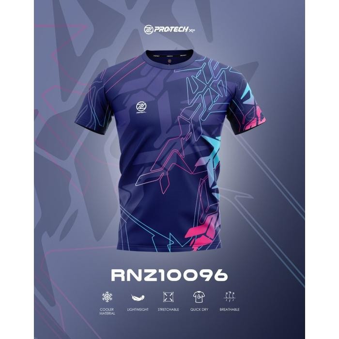 เสื้อแข่ง PROTECH Badminton Dry Fit Tournament - RNZ10096