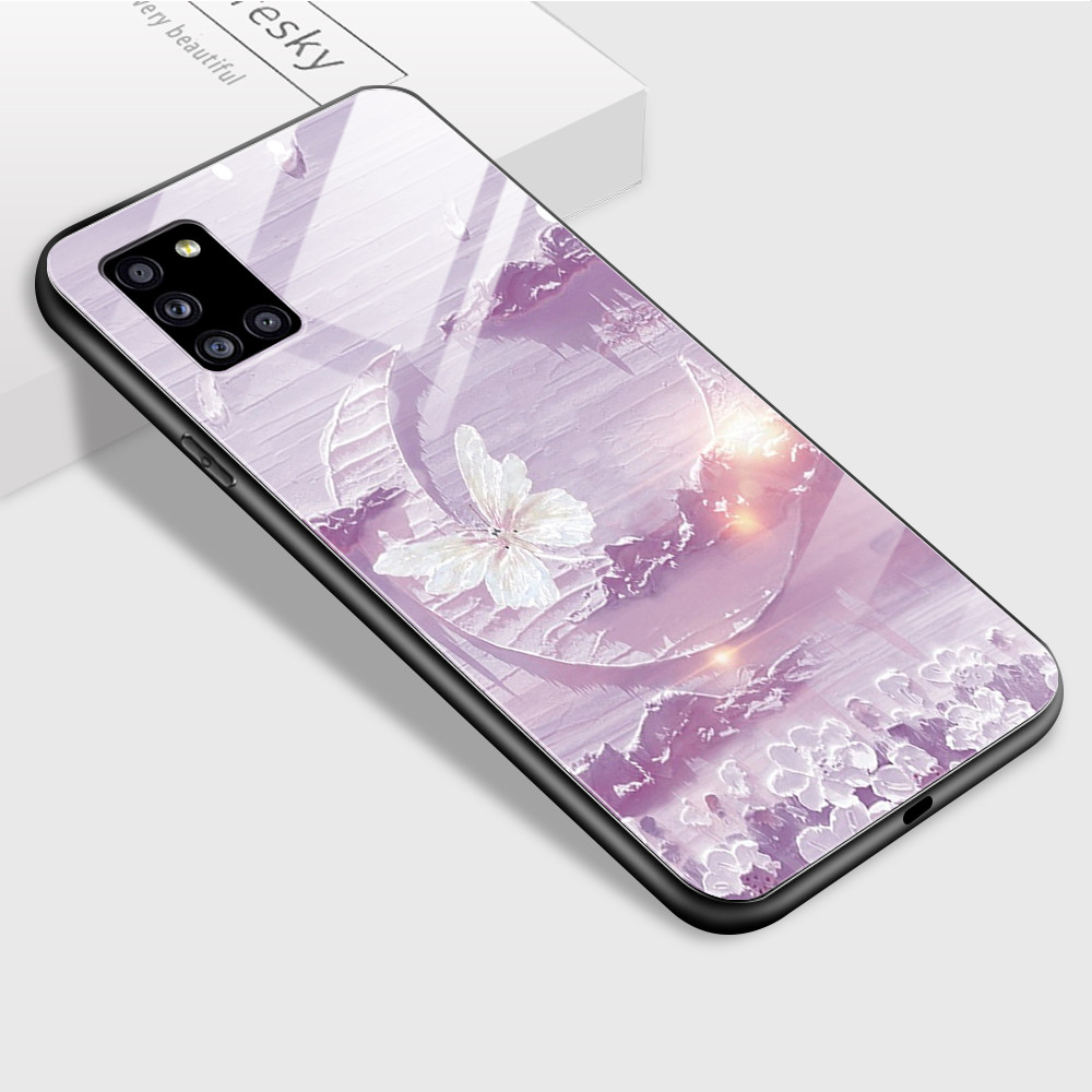 HP เข้ากันได้กับ Samsung Galaxy A31 เคสโทรศัพท์ Hardcase Cassing Mode Bunga 2008 BL