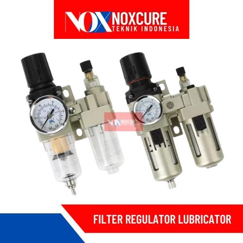 AC 4010-04 FILTER REGULATOR LUBRICATOR 1/2"