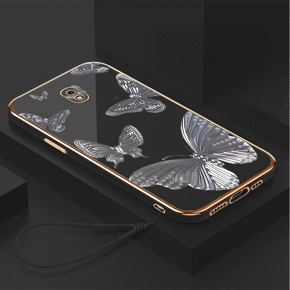 LOKAL ใช้งานร่วมกับ Samsung Galaxy J7 Pro J730 2017 สําหรับ Local Stock Lanyard ฟรีเคสโทรศัพท์ Layer