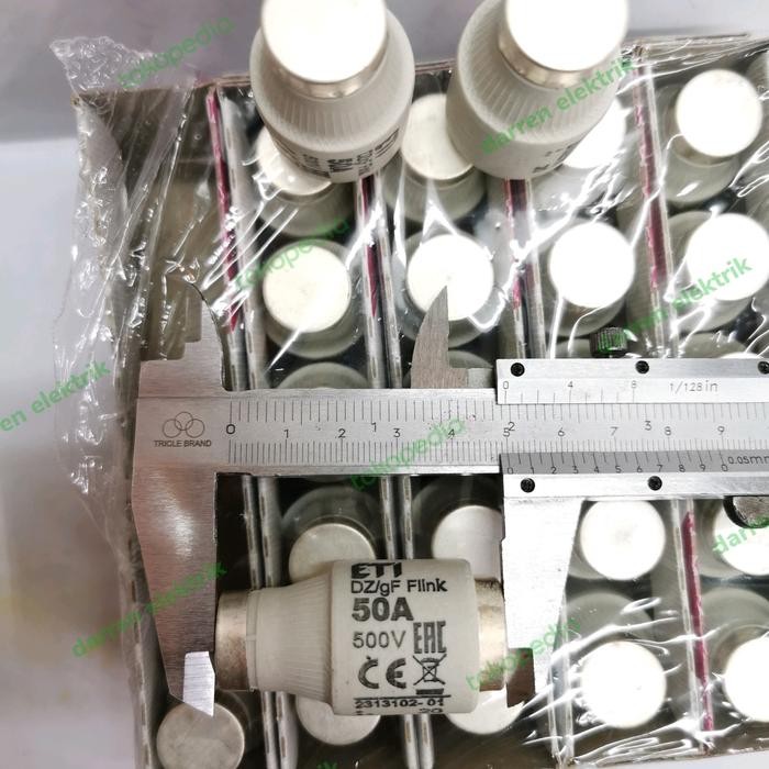 ขวดฟิวส์ Eti Dz/Gf Flink 50A,500V