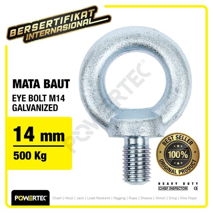 MATA Choice - Eye Bolt / สังกะสี Bolt Eye M14 Powertec