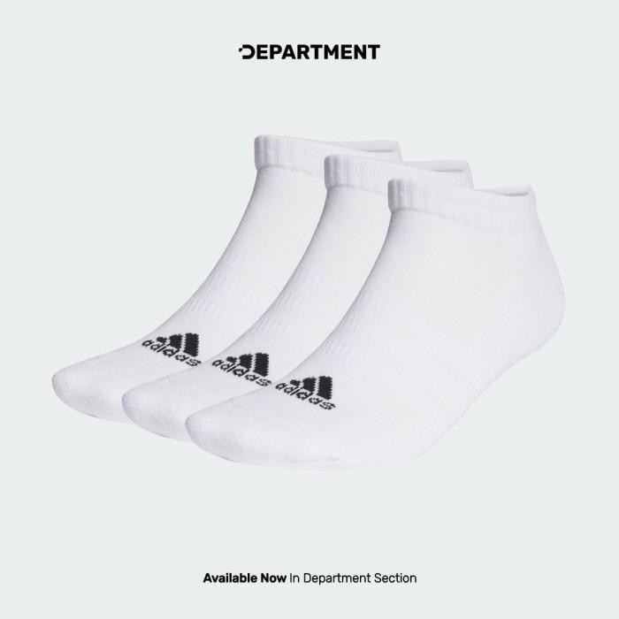 ADIDAS CUSHIONED SPORTSWEAR LOW-CUT HT3434 ถุงเท้าดั้งเดิม