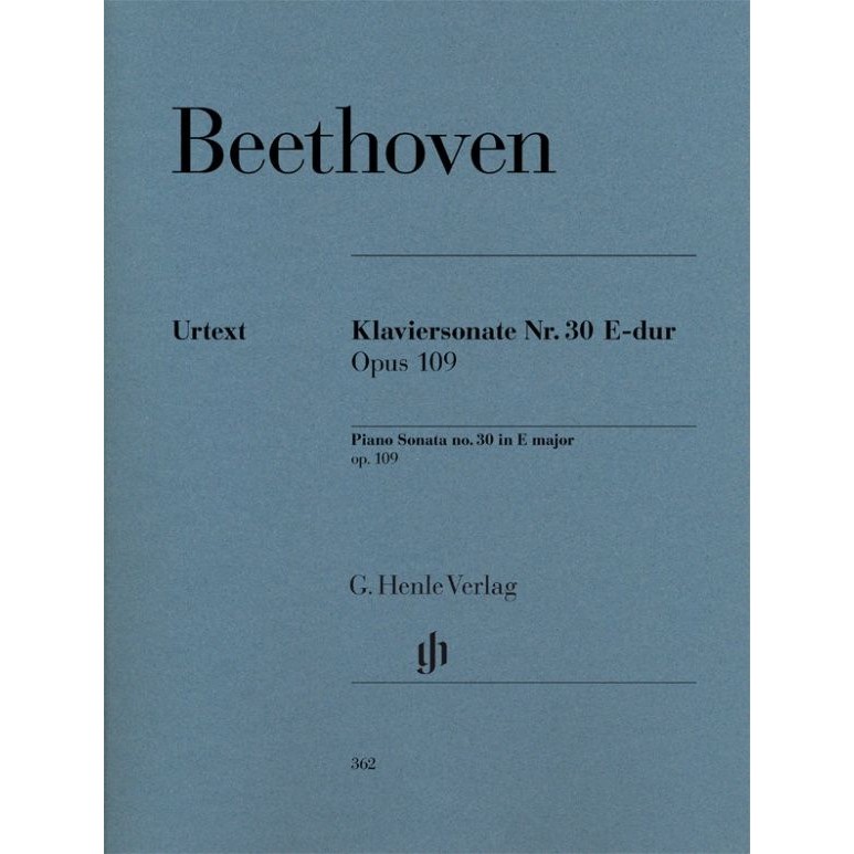 Urtext - Beethoven: Sonata Piano no.30 in E Major (362)