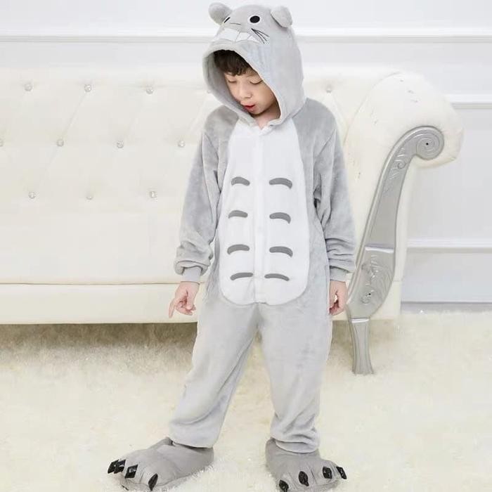 Xie TOTORO CAT ONESIE COSTUME เด็กคอสเพลย์ PAJAMAS