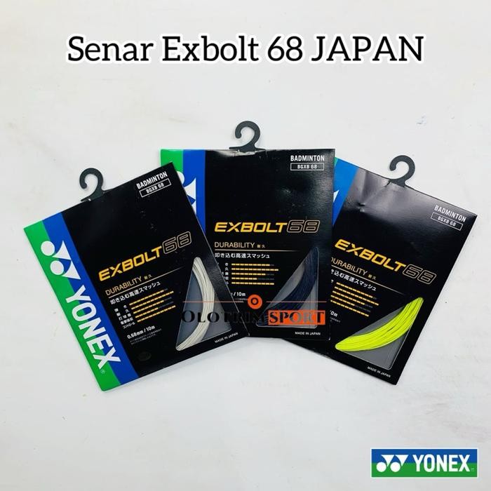 Yonex Exbolt 68 Jp ญี่ปุ่นสายแบดมินตันต้นฉบับจัดส่งฟรี