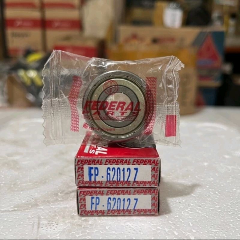 FEDERAL LAHER 6201 / แบริ่งล้อหน้า / แบริ่ง 6201 / LAKER 6201 HONDA BEAT, VARIO, SUPRA X 125, REVO F
