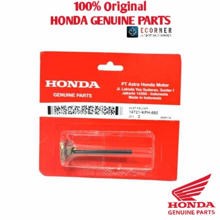 วาล์ว EXHAUST - ORIGINAL HONDA 14721KPH880