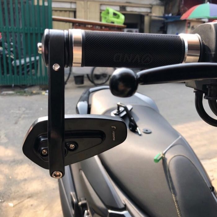 Rizoma 5003 กระจก Jalu รูปไข่ - Rizoma 5003 กระจกปลายแฮนด์ Nmax Aerox Lexi Pcx Vario Beat Vespa