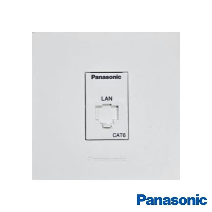 Panasonic Outlet Data CAT6 CAT 6 STYLE-E สีขาว WESJ78019 WEJ2886