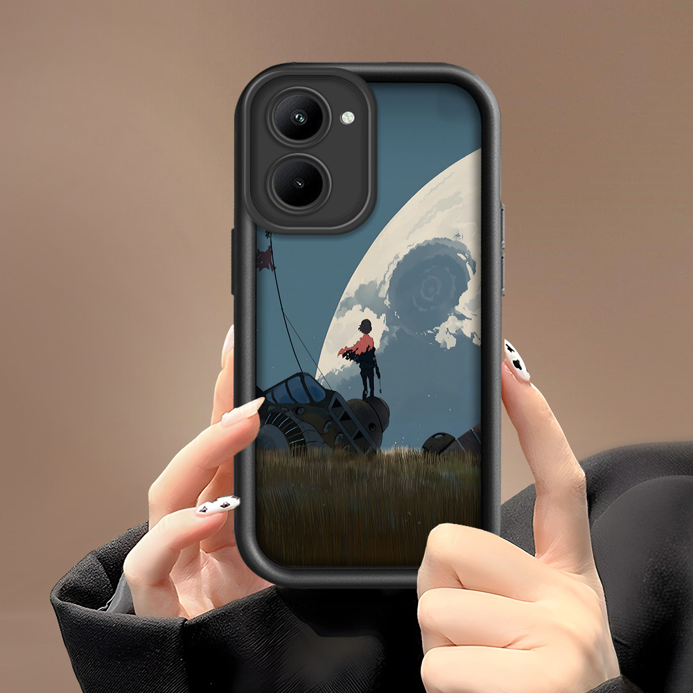 เคสโทรศัพท์ HP สําหรับ Realme C33 กรณีการ์ตูน Kesing ป้องกันเลนส์ TY DLJ-S2-0171