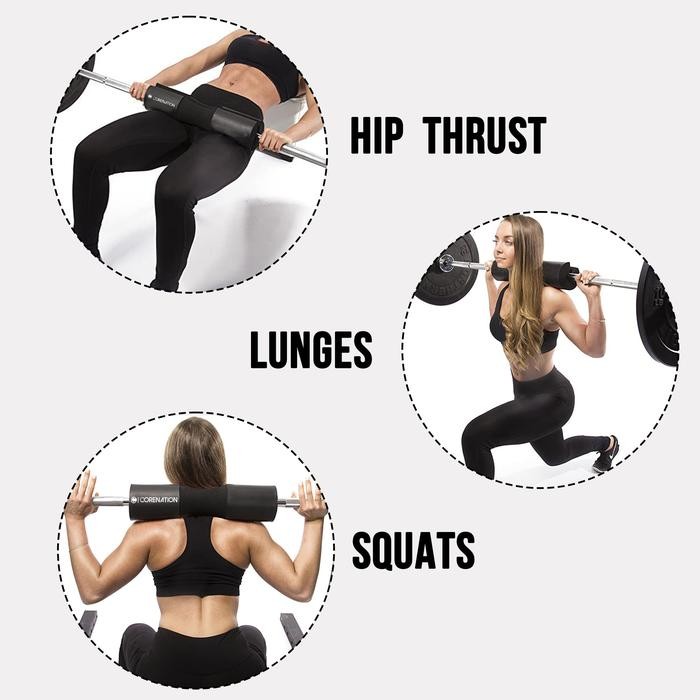 Corenation Active Hip Thrust Pad Hip Thrust Foam คุณภาพยิม