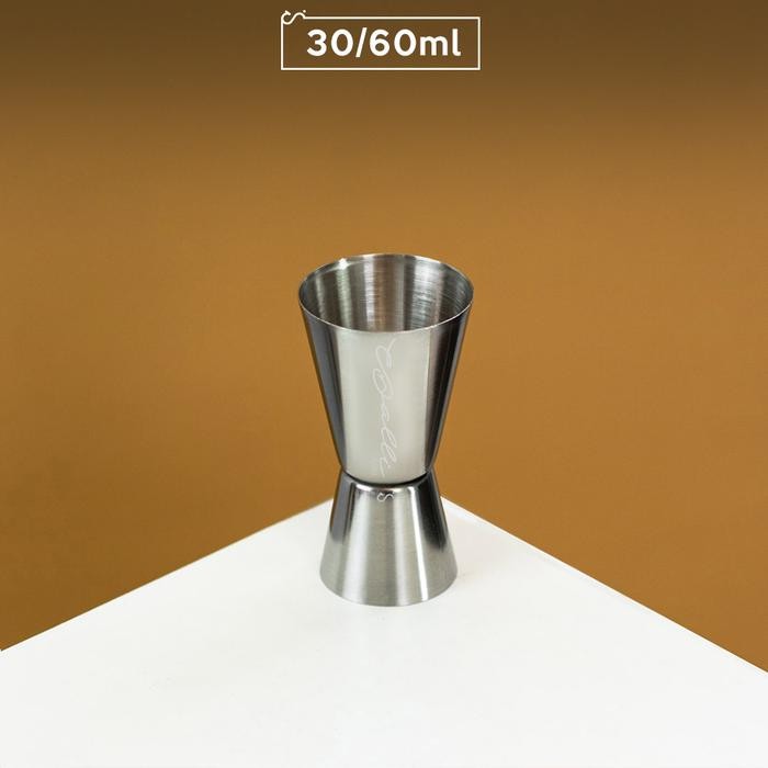 Conalli - Cromo Jigger 30/60 Stainless Jigger ถ้วยตวงขนาดใหญ่ 30 60 Ml