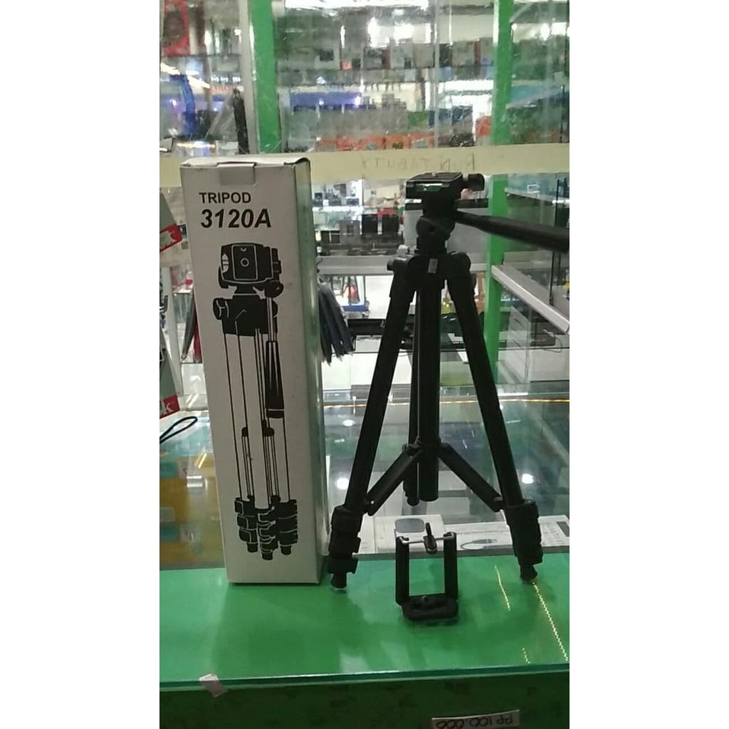 ขาตั้งกล้อง Weifeng 3110 สําหรับกล้อง HP สูงสุด 1 เมตรที่วาง U ขนาดกลางสากล