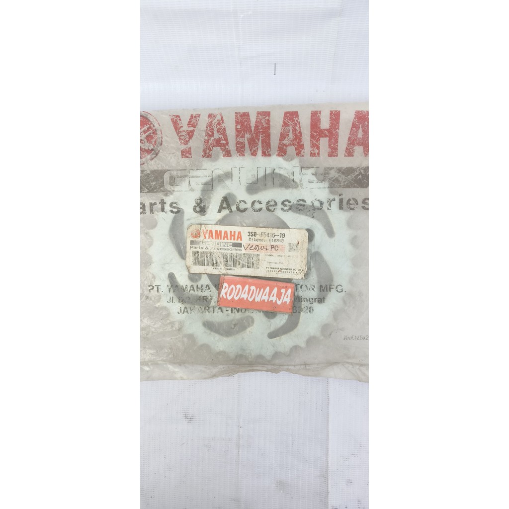 YAMAHA VEGA 35T REAR GEAR YGP 3S0-F45-00