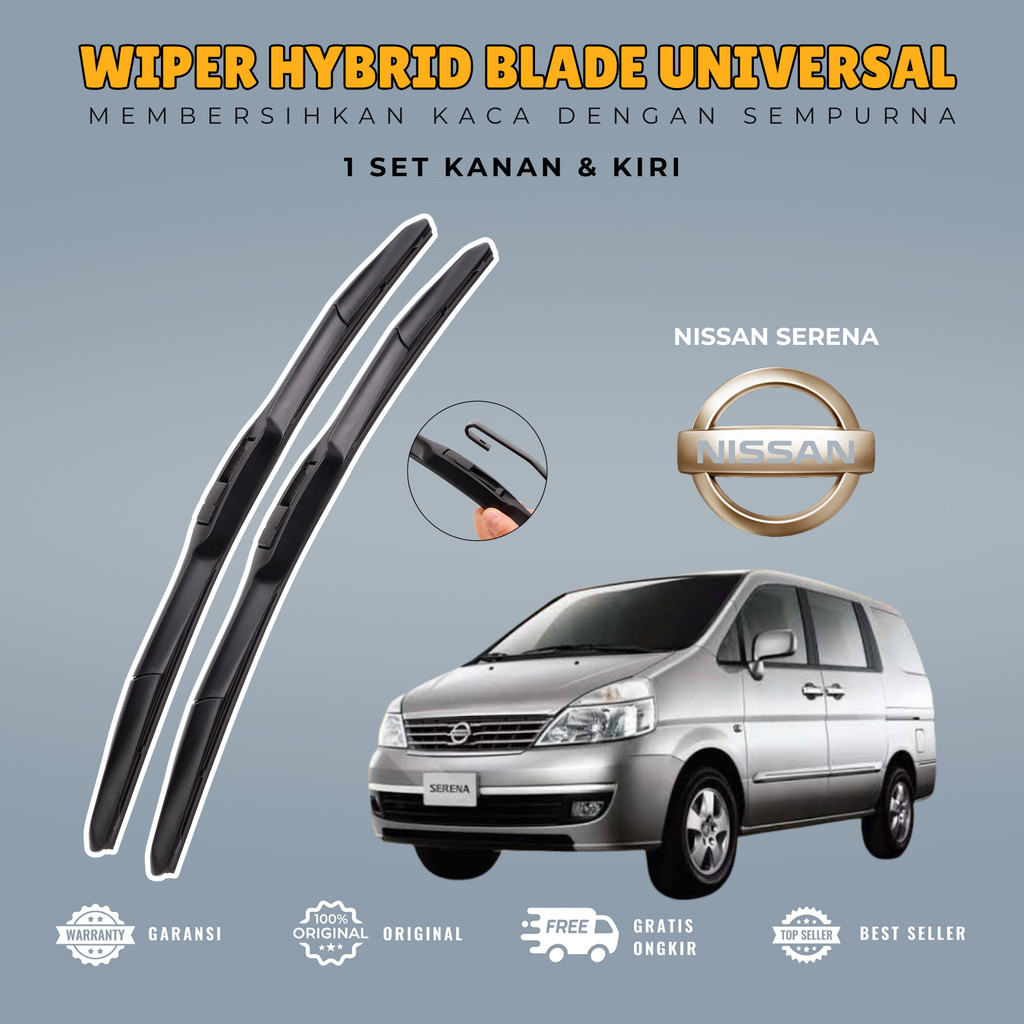 Nissan Serena C26 / C27 Hybrid Wiper หนึ่งคู่ซ้ายขวา