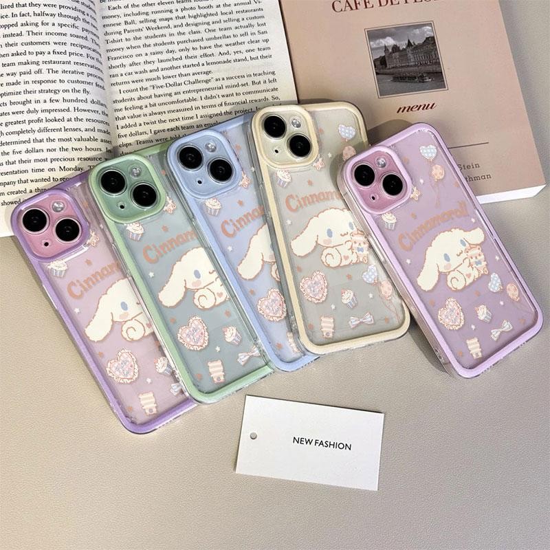 การ์ตูน Cinnamoroll ที่ไม่ซ้ํากันน่ารักกรณี Iphone A6s A6t Pro 5G Y05 V70 Fe 15 Pro Max 11 Pro Max 1