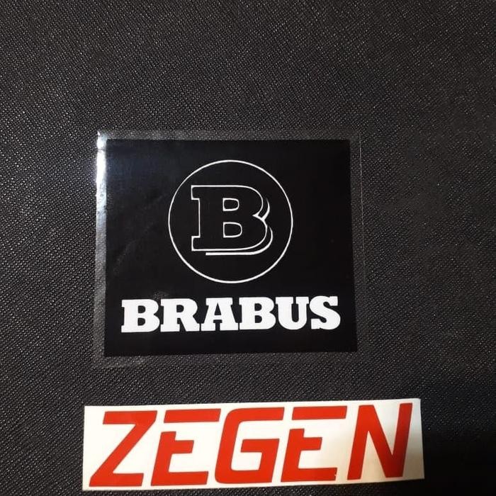 สติ๊กเกอร์ Mercedes Benz Brabus สติ๊กเกอร์ติดกระจก
