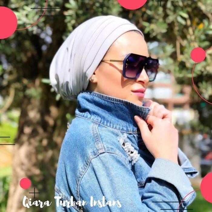 (ผู้เชี่ยวชาญ) QIARA INSTANT TURBAN JERSEY KOREA / TURBAN / WOMENS TURBAN / TURBAN