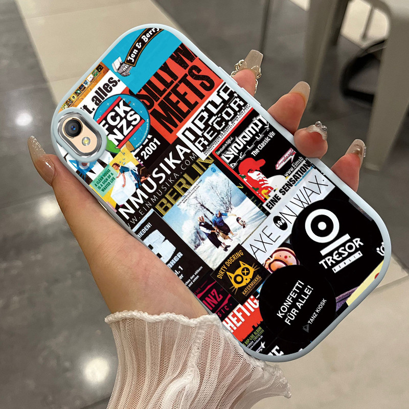 HP Casing For OPPO A37 A37F Case Casing Anime Pattern HP Casing Silicone Softcase Fat Round Casing