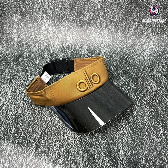 Unisex Alo Visor Cap / Jogging Cap / หมวกฟิตเนส / หมวกกอล์ฟ / หมวกโยคะ / หมวกแก๊ปลําลอง