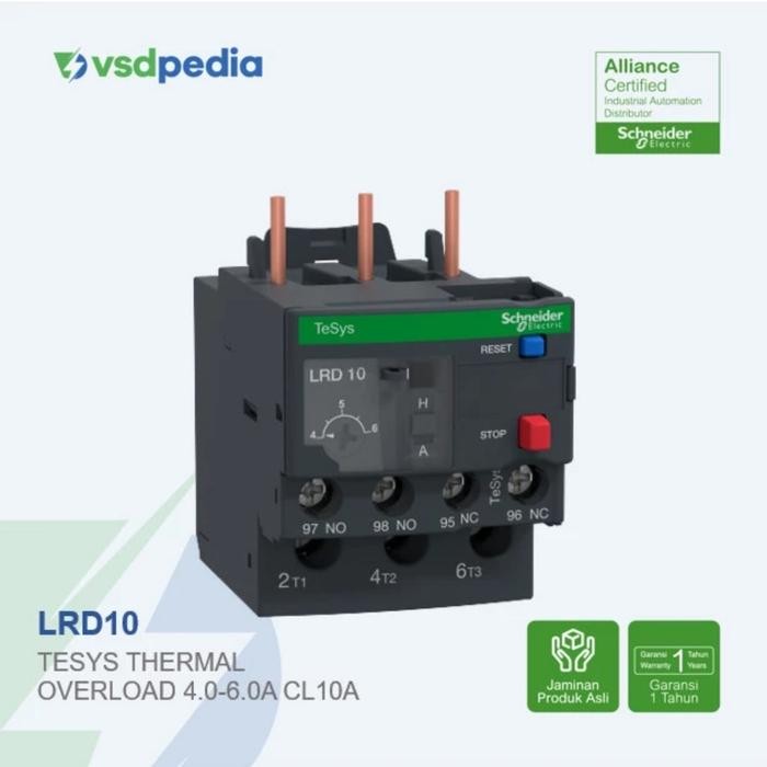 Schneider Thermal Overload Lrd10 Series ต้นฉบับรุ่นใหม่