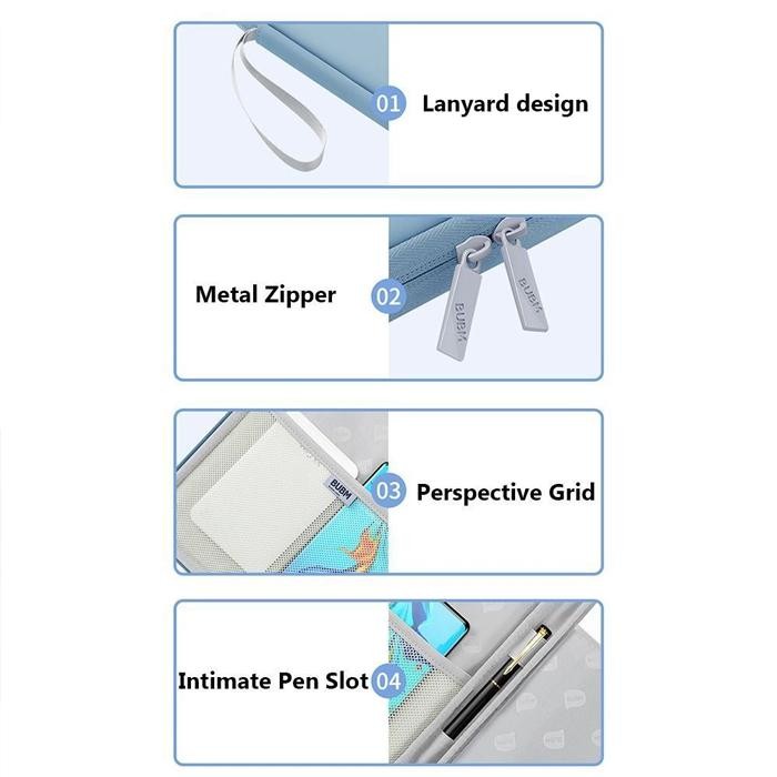 SAMSUNG TAB A9 A9+ TABLET 2023 SLEEVE POUCH BAG CASE CASING COVER