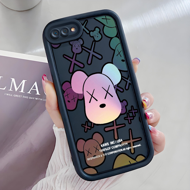 HPเคสโทรศัพท์สําหรับRealme C2 C2s OPPO A1Kกรณีแฟชั่นการ์ตูนอินเทรนด์รวมทุกอย่างเลนส์กรณีบุคลิกภาพแฟช