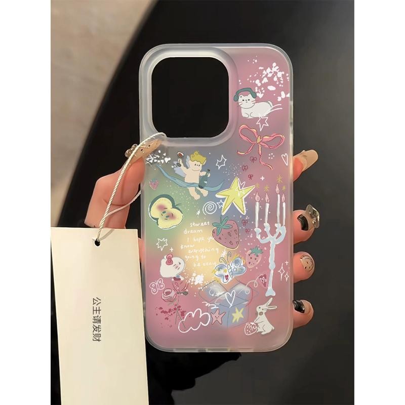 Overseas Dream ภาพประกอบกรณี Iphone A6s A6t Pro 5G Y05 V70 Fe 15 Pro Max 11 Pro Max 14 Pro Max 15 Pl