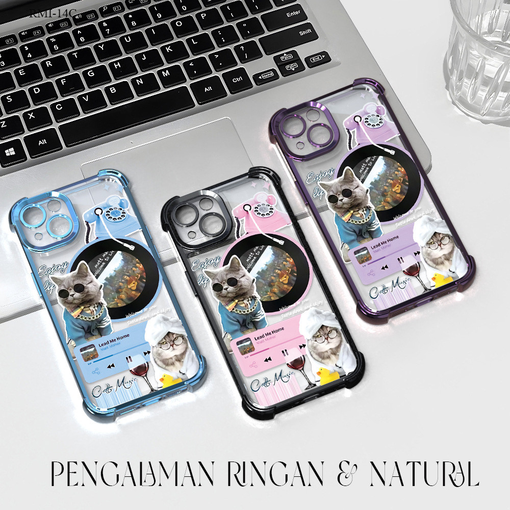HPเคสโทรศัพท์สําหรับXiaomi Redmi 14C 13C 13 12C 12 10C 10 9C 10A 9A 9T 9 A2 A1 A3 4GกรณีSoftcase 066