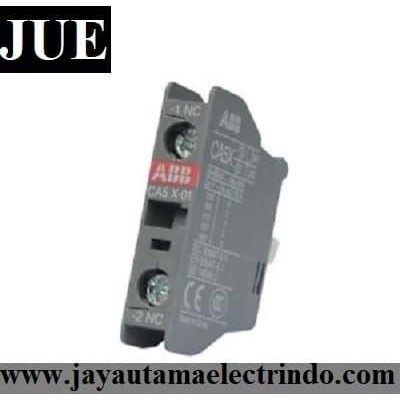 บล็อกสัมผัสเสริม Abb Ca 5X- 01 Ca5X-01 ติดตั้งด้านหน้า พร้อมส่ง