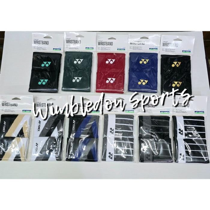 ใหม่! YONEX LONG WRISTBAND COMFORT Stretch Fit Contens 2 / ผ้าพันมือ YONEX ดั้งเดิม / สายรัดข้อมือ Y