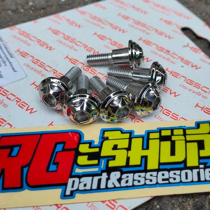 Choice - Chrome Probolt Bolts สําหรับ Cvt Cover สําหรับ Nmax/Aerox Heng Thailand ราคาหน่วย