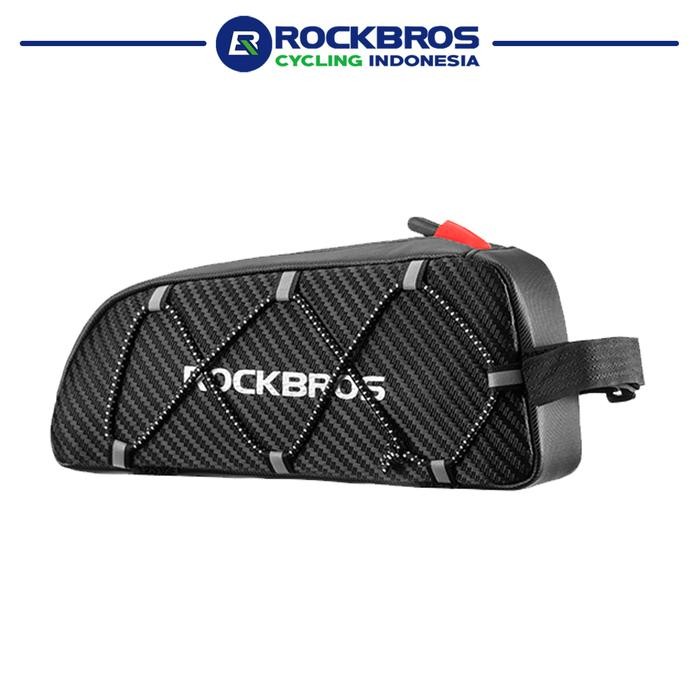 ROCKBROS 039BK กระเป๋าโครงจักรยาน - กระเป๋าโครงท่อหน้าจักรยาน MTB SELI แบบพกพา