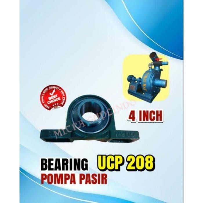 UCP208 Bearing สําหรับปั๊มดูดทราย 4 นิ้ว Limited