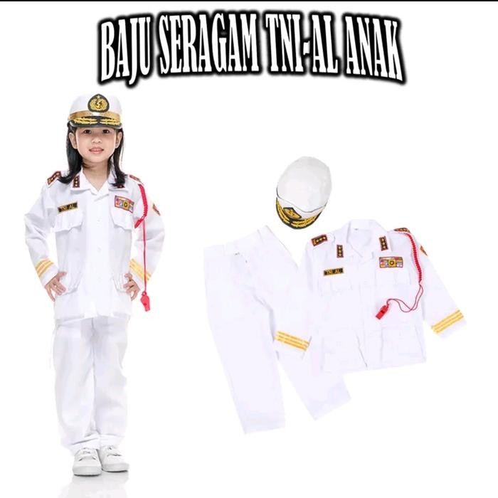 Fie CHILDRENS NAVY ARMY COSTUME PROFESSIONAL UNIFORM