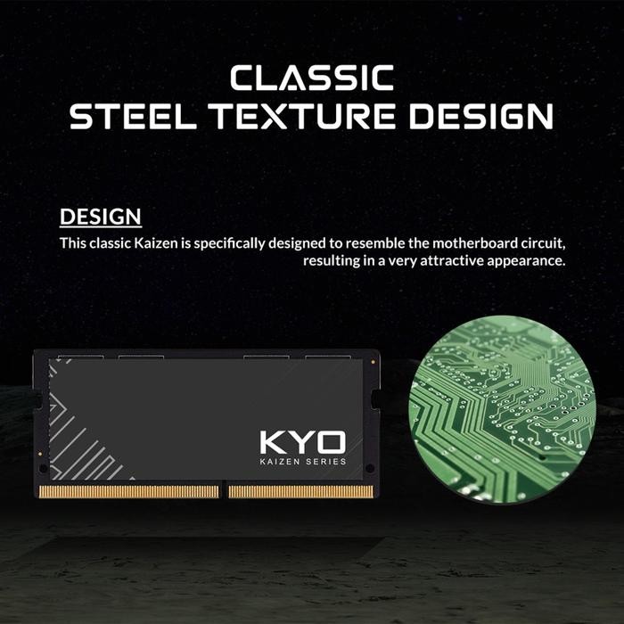 KYO KAIZEN DDR5 8GB (1x8gb) 5600MHz PC44800 DDR5 SO-DIMM SODIMM LAPTOP RAM